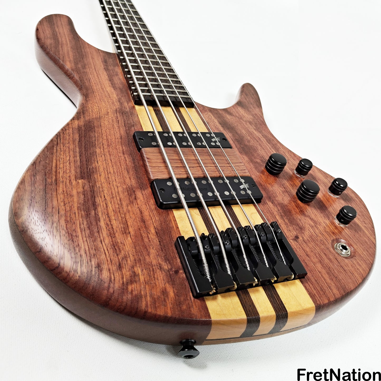 Fret Nation Mattisson Series II Custom MasterBuilt 5-String Bass '15-16 - 10.38lbs Pre-Owned