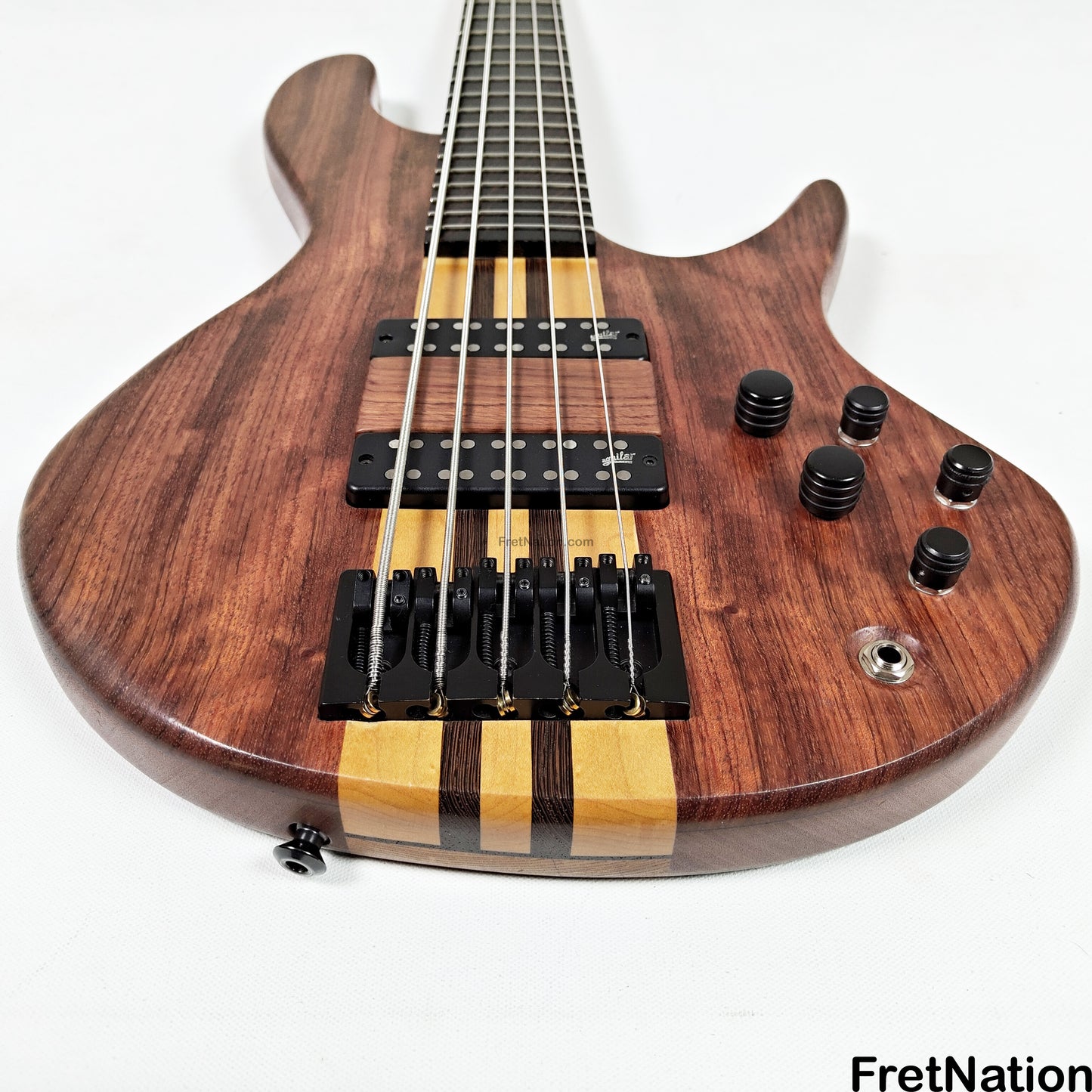 Fret Nation Mattisson Series II Custom MasterBuilt 5-String Bass '15-16 - 10.38lbs Pre-Owned