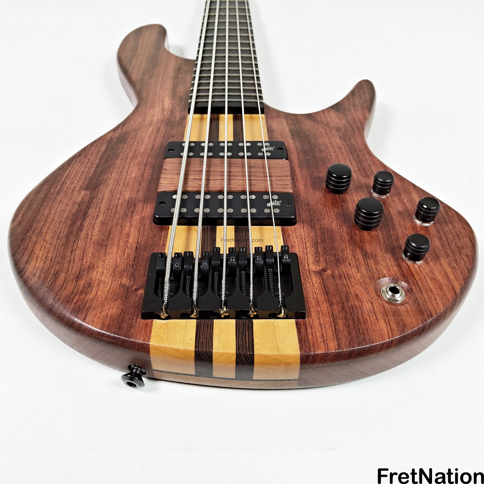 Fret Nation Mattisson Series II Custom MasterBuilt 5-String Bass '15-16 - 10.38lbs Pre-Owned