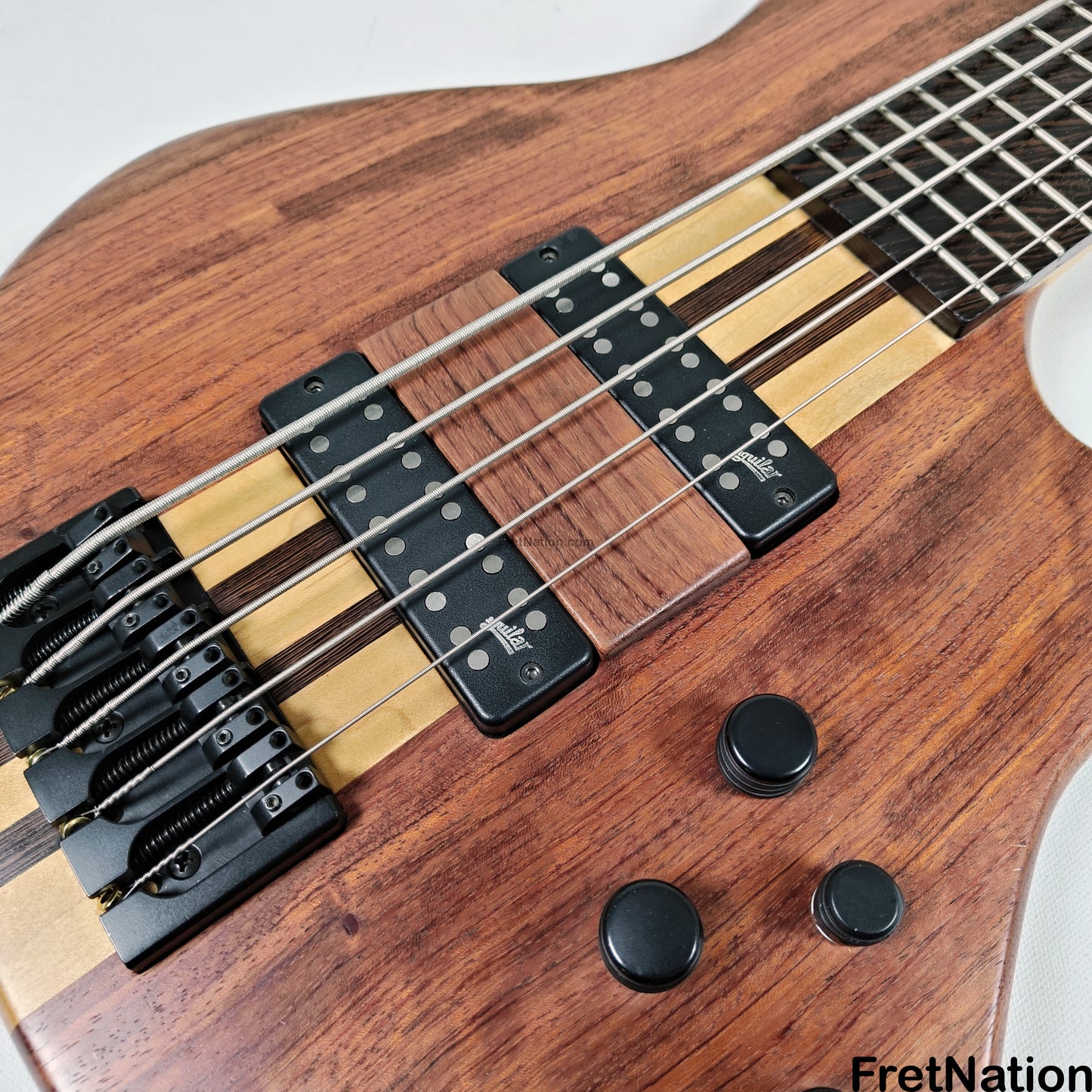Fret Nation Mattisson Series II Custom MasterBuilt 5-String Bass '15-16 - 10.38lbs Pre-Owned