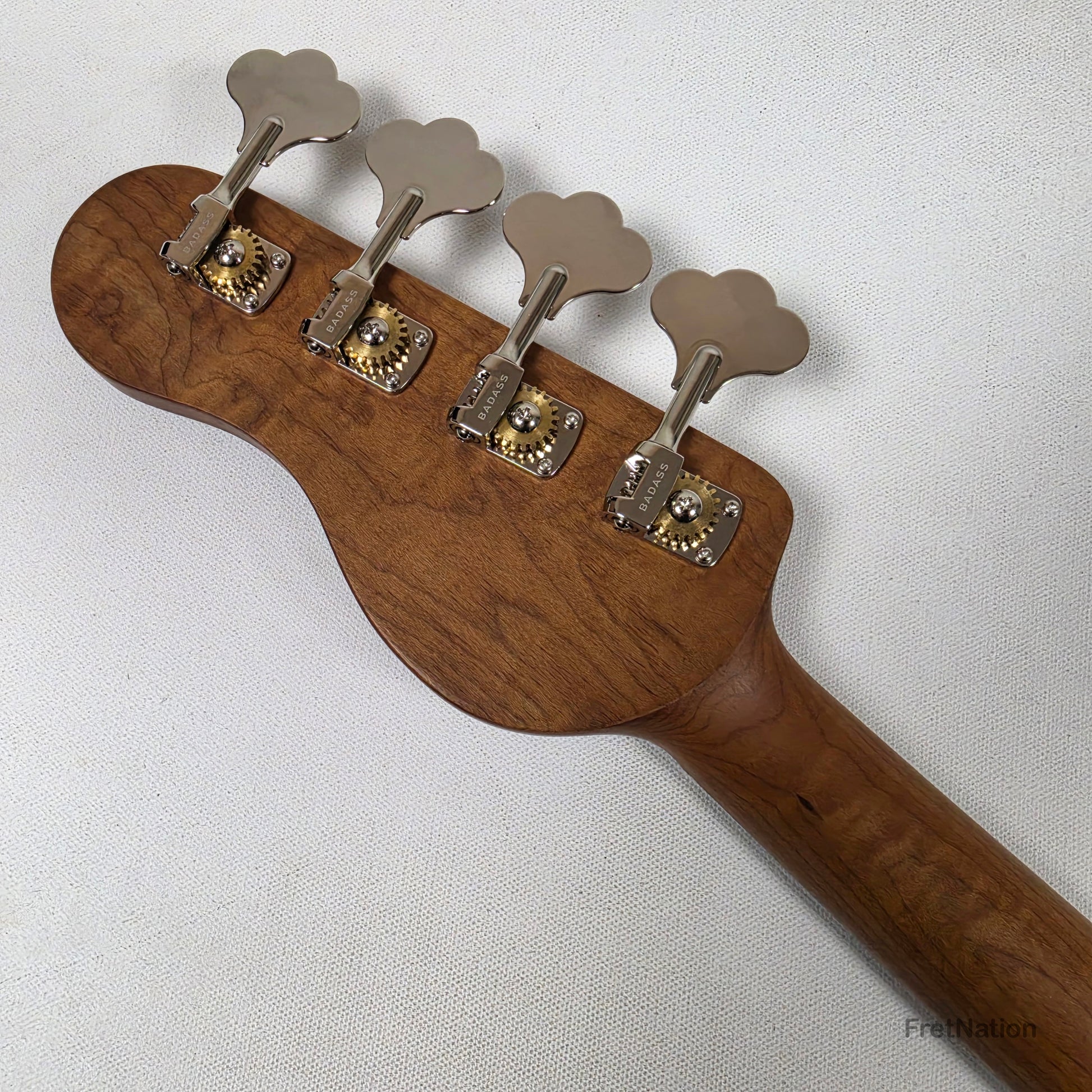 Fret Nation McGrath Thunderhorse IV 4-String Bass Nordstrand Big Splits - Whiskey 7.94lbs - Pre-Owned