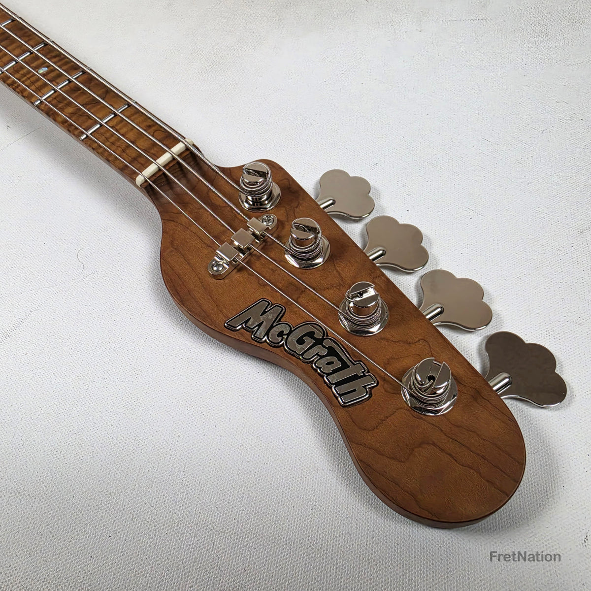 McGrath Thunderhorse IV 4-String Bass Nordstrand Big Splits - Whiskey 8.00lbs - Certified Pre-Owned