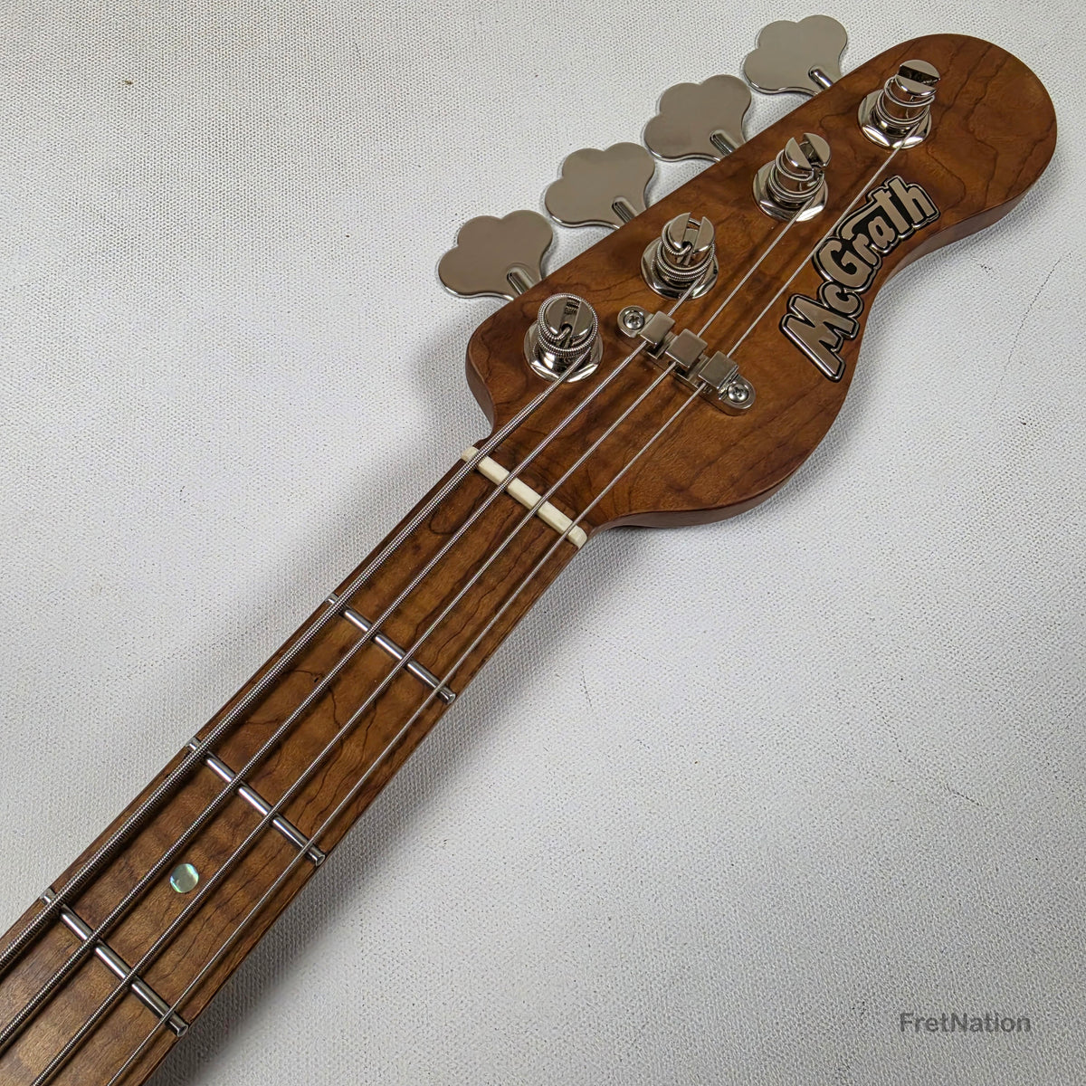 McGrath Thunderhorse IV 4-String Bass Nordstrand Big Splits - Whiskey 8.00lbs - Certified Pre-Owned