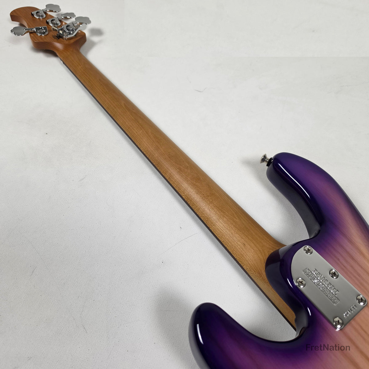 Music Man Ernie Ball Music Man StingRay Special 4-String Bass Purple Sunset SR4H 8.14lbs K04199 - Pre-Owned