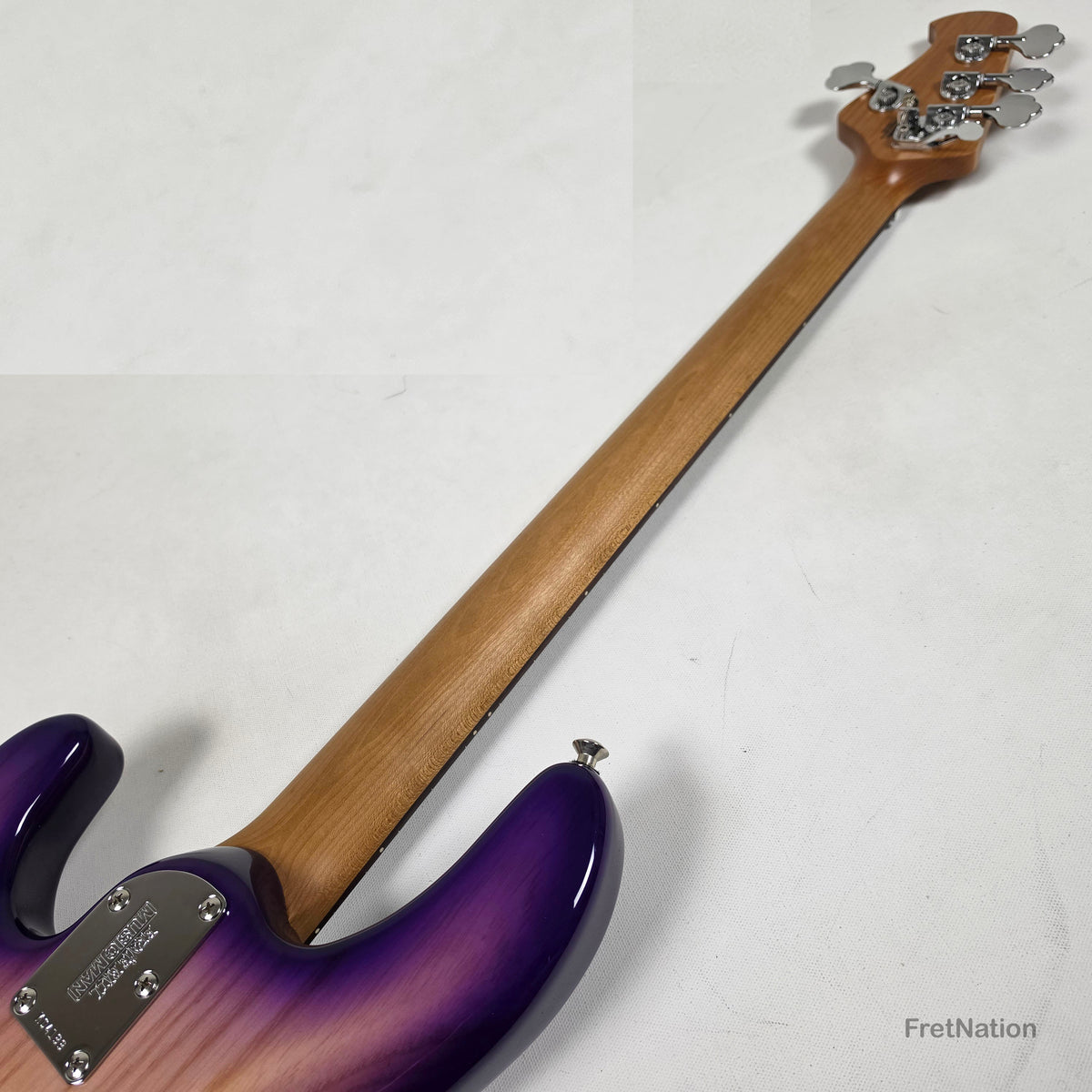 Music Man Ernie Ball Music Man StingRay Special 4-String Bass Purple Sunset SR4H 8.14lbs K04199 - Pre-Owned