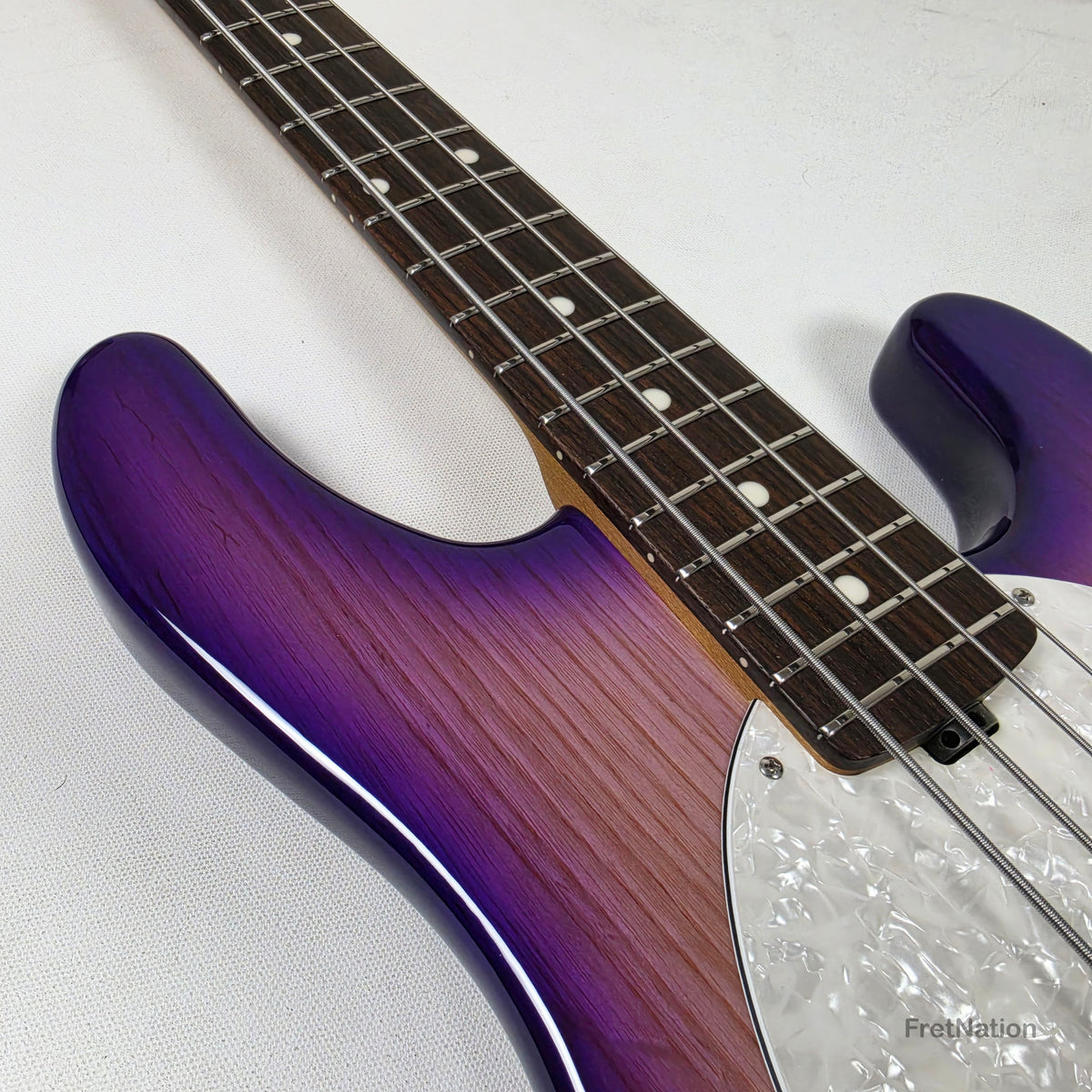 Music Man Ernie Ball Music Man StingRay Special 4-String Bass Purple Sunset SR4H 8.14lbs K04199 - Pre-Owned