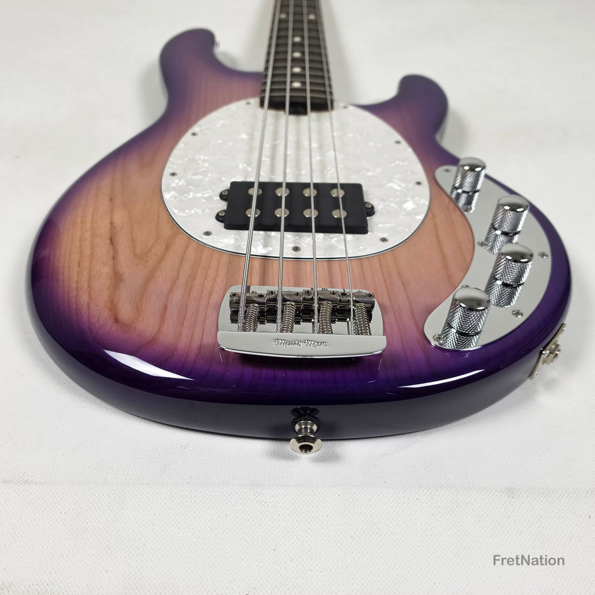 Music Man Ernie Ball Music Man StingRay Special 4-String Bass Purple Sunset SR4H 8.14lbs K04199 - Pre-Owned