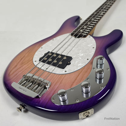 Music Man Ernie Ball Music Man StingRay Special 4-String Bass Purple Sunset SR4H 8.14lbs K04199 - Pre-Owned
