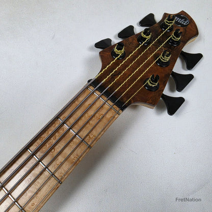 MTD 635-24 6-String 35" Scale Walnut Burl Ash - 10.22lbs #1690 2008 Pre-Owned