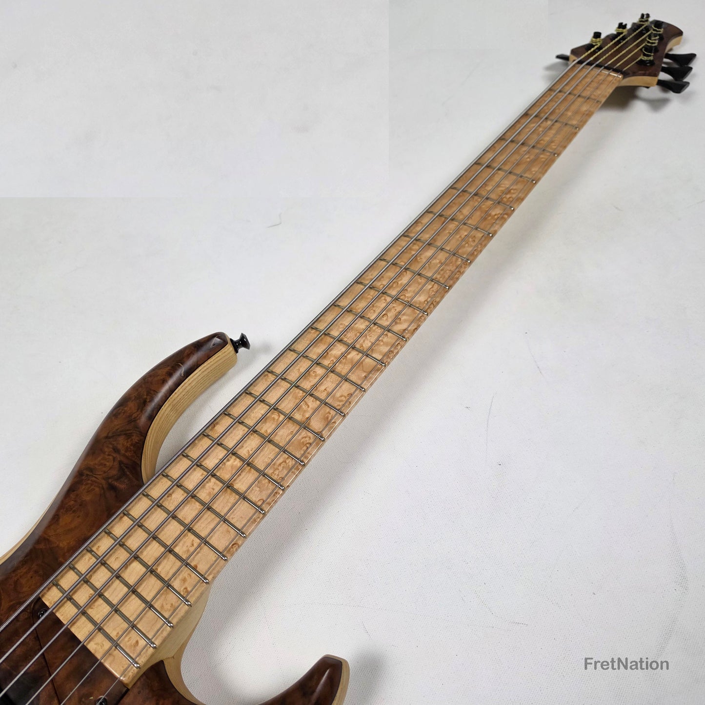 MTD 635-24 6-String 35" Scale Walnut Burl Ash - 10.22lbs #1690 2008 Pre-Owned