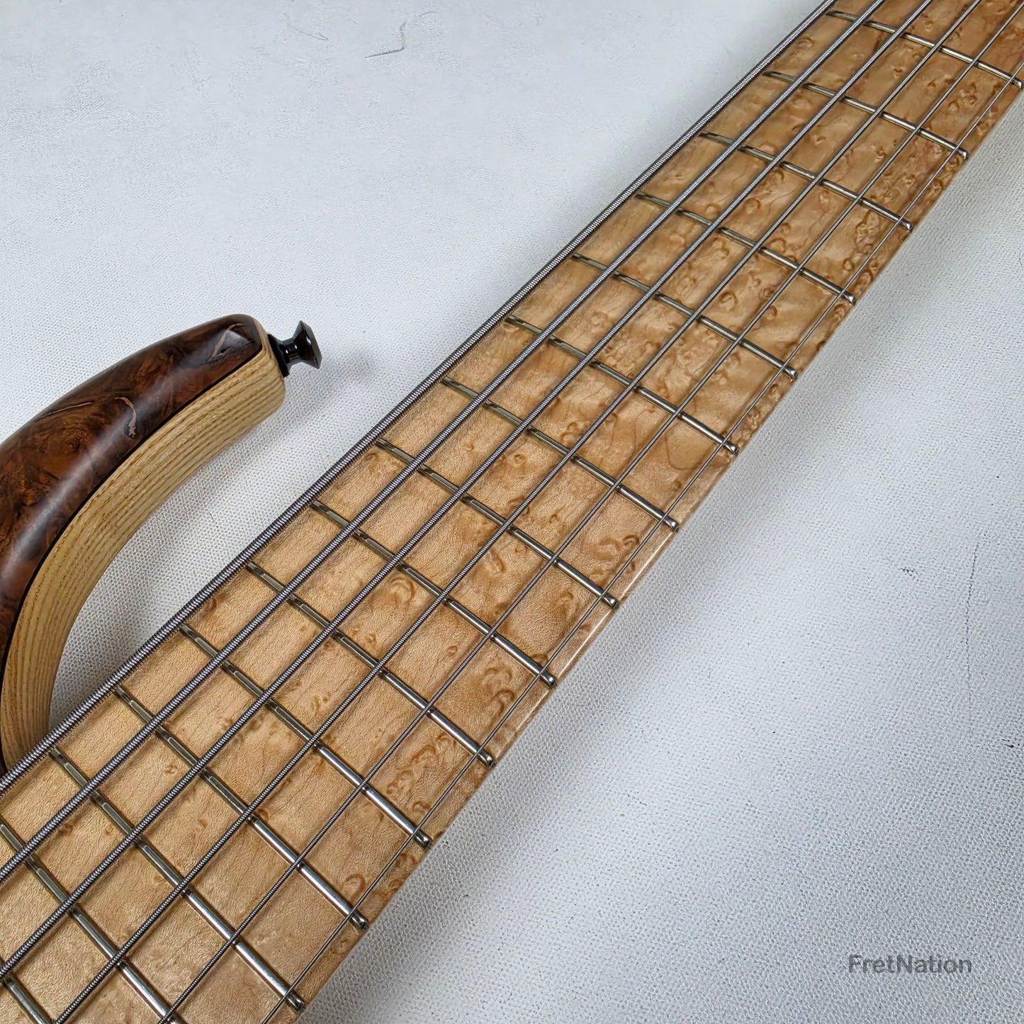 MTD 635-24 6-String 35" Scale Walnut Burl Ash - 10.22lbs #1690 2008 Pre-Owned