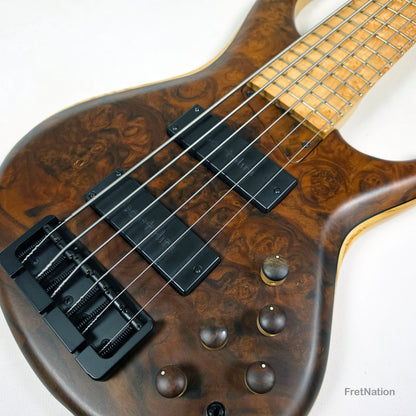 MTD 635-24 6-String 35" Scale Walnut Burl Ash - 10.22lbs #1690 2008 Pre-Owned