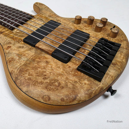 MTD 635-24 6-String 35" Scale Maple Burl 10-Top - 9.26lbs #4022 NAMM 2026 Pre-Owned