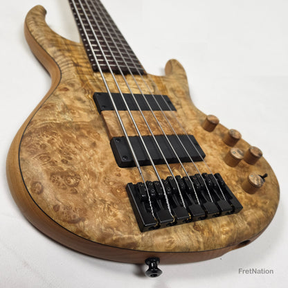 MTD 635-24 6-String 35" Scale Maple Burl 10-Top - 9.26lbs #4022 NAMM 2026 Pre-Owned