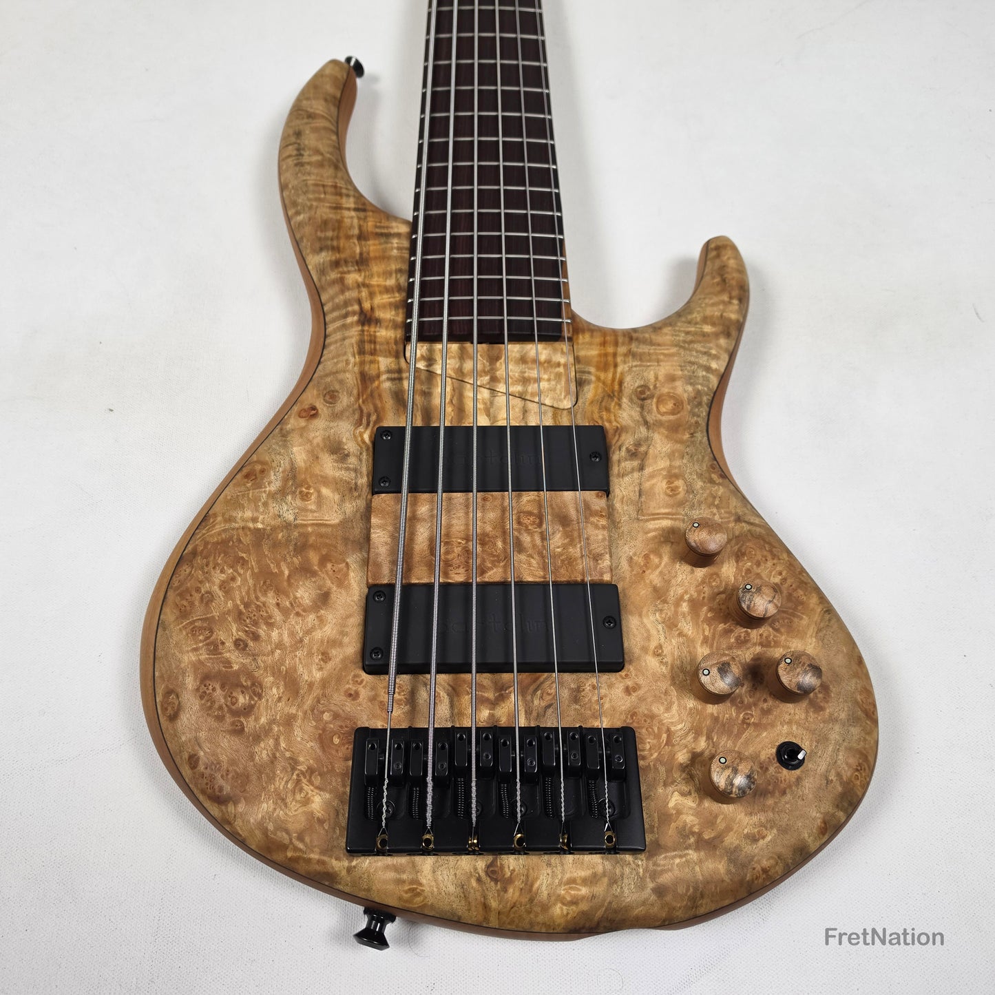 MTD 635-24 6-String 35" Scale Maple Burl 10-Top - 9.26lbs #4022 NAMM 2026 Pre-Owned