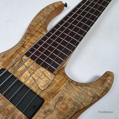 MTD 635-24 6-String 35" Scale Maple Burl 10-Top - 9.26lbs #4022 NAMM 2026 Pre-Owned