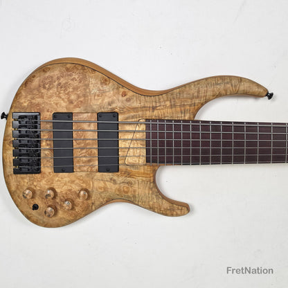 MTD 635-24 6-String 35" Scale Maple Burl 10-Top - 9.26lbs #4022 NAMM 2026 Pre-Owned