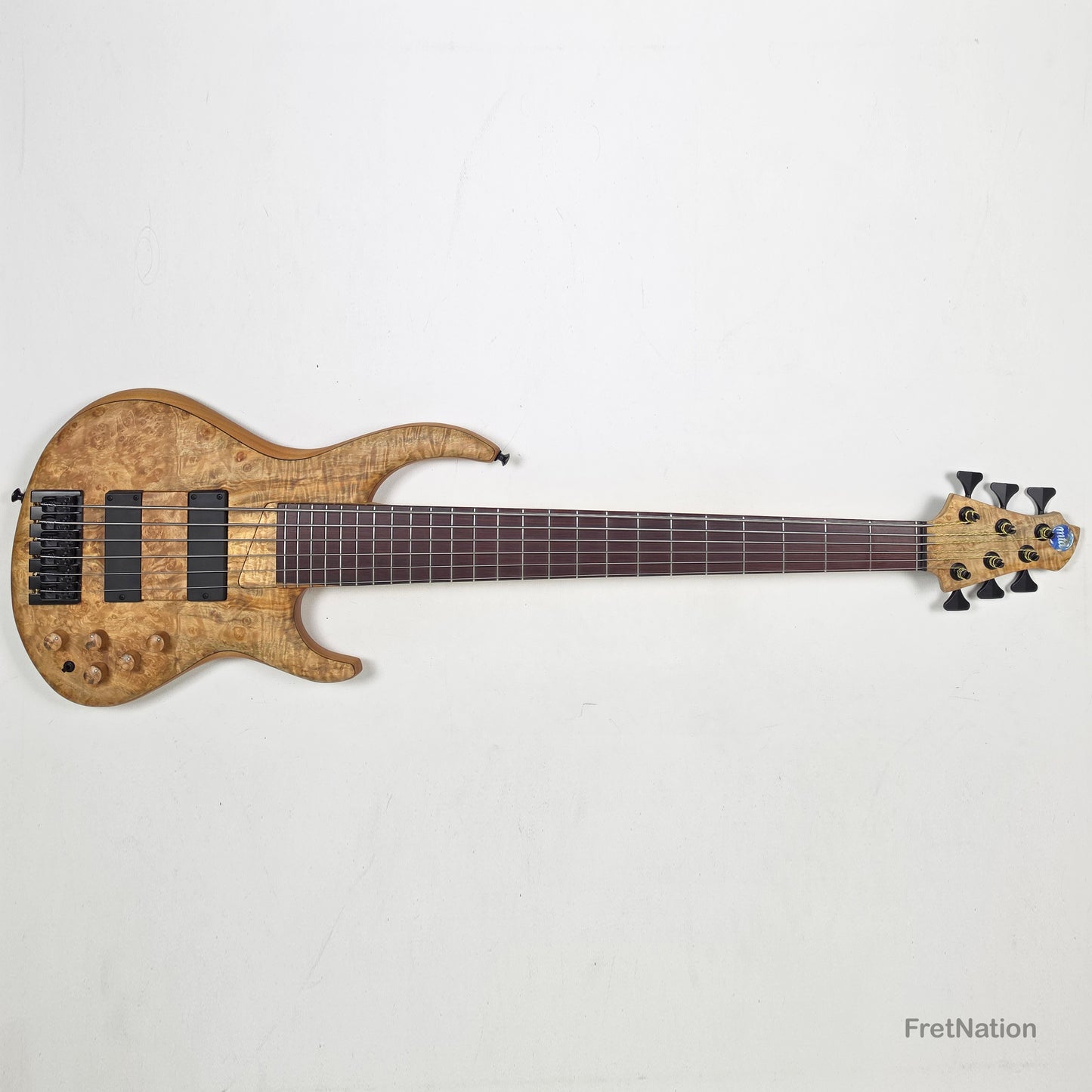 MTD 635-24 6-String 35" Scale Maple Burl 10-Top - 9.26lbs #4022 NAMM 2026 Pre-Owned