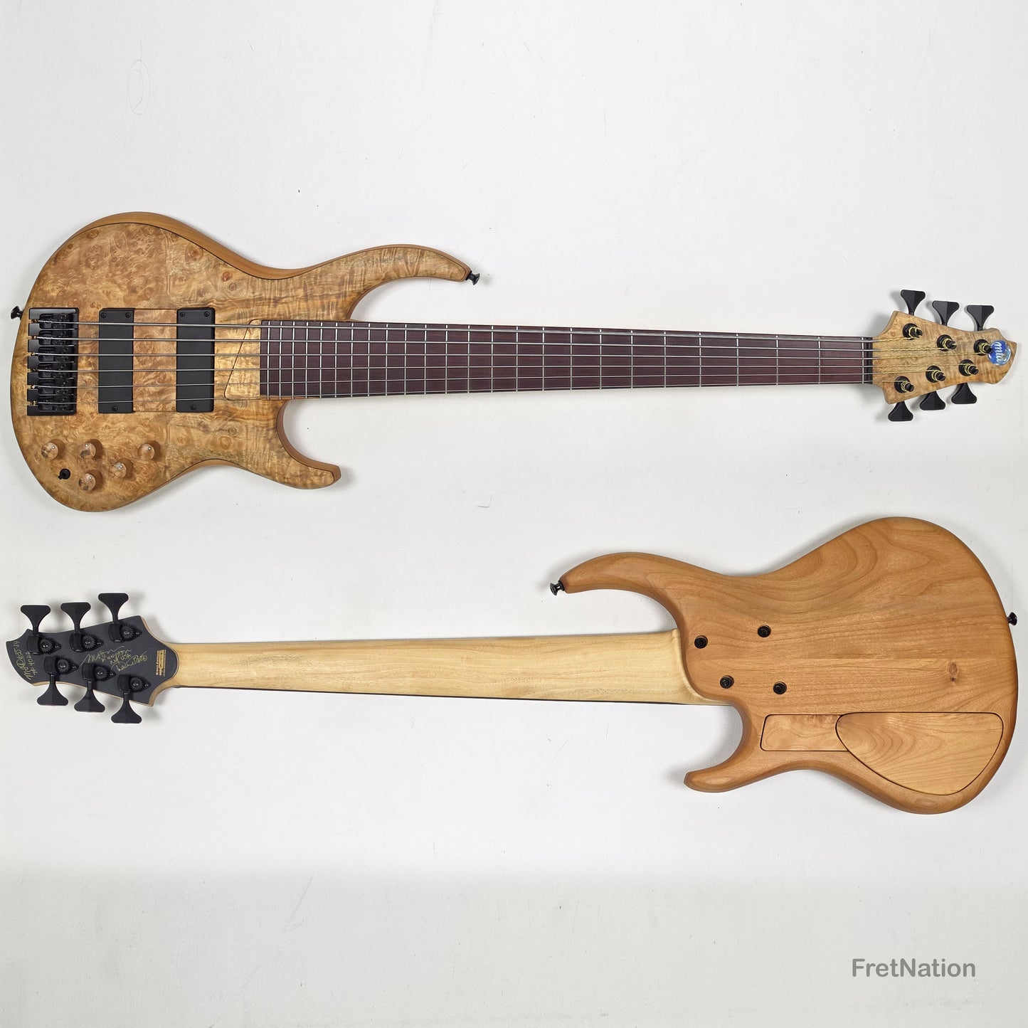 MTD 635-24 6-String 35" Scale Maple Burl 10-Top - 9.26lbs #4022 NAMM 2026 Pre-Owned