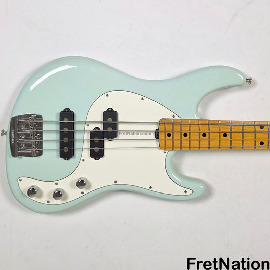 Music Man Ernie Ball Music Man Caprice Bass 4-String Diamond Blue 8.66lbs F44889 - Pre-Owned