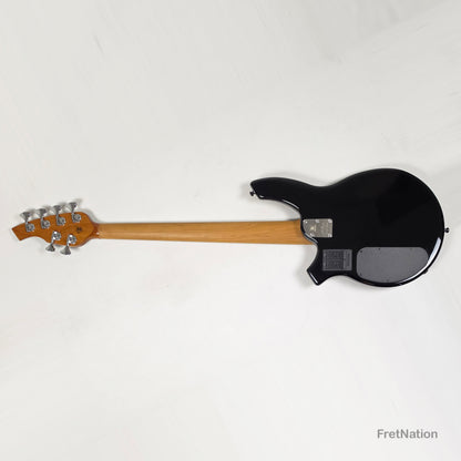 Music Man Ernie Ball Music Man John Myung Bongo HH 6-String Bass Black 8.56lbs S08050 - Pre-Owned