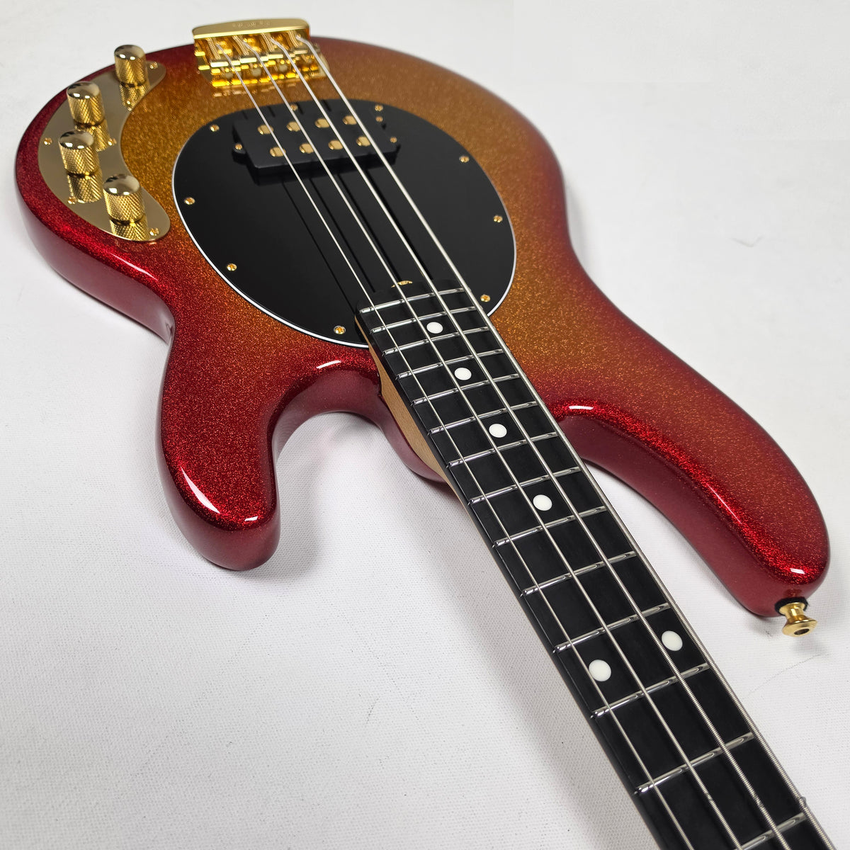 Ernie Ball Music Man StingRay Special 4-String Bass Cherry Punch SR4H 8.40lbs K05944 - Pre-Owned