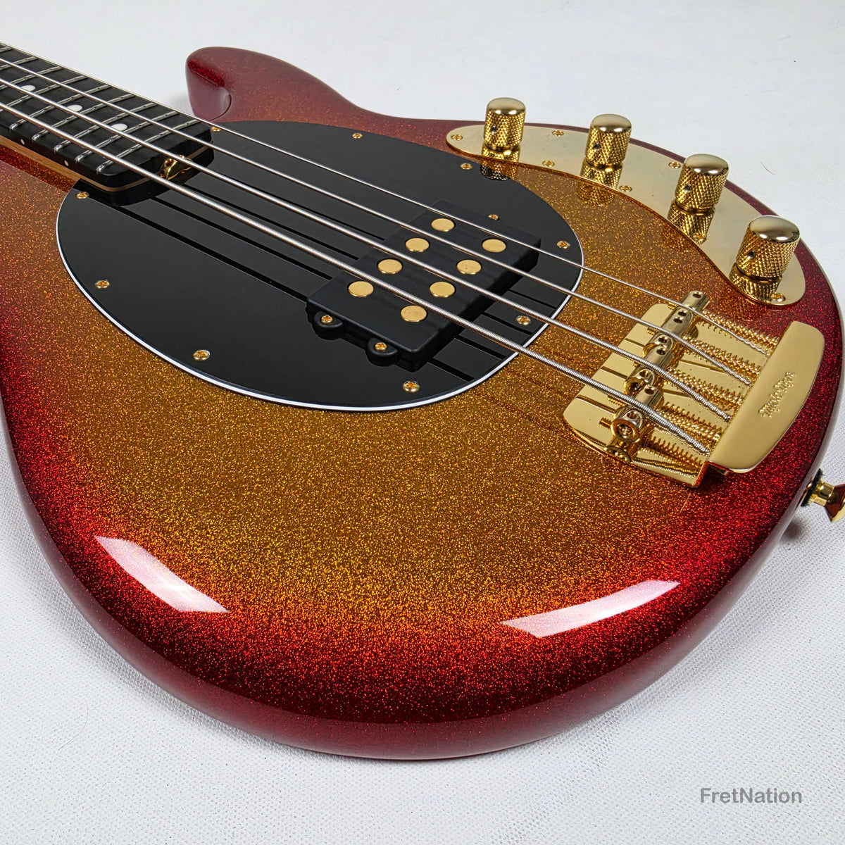 Ernie Ball Music Man StingRay Special 4-String Bass Cherry Punch SR4H 8.40lbs K05944 - Pre-Owned