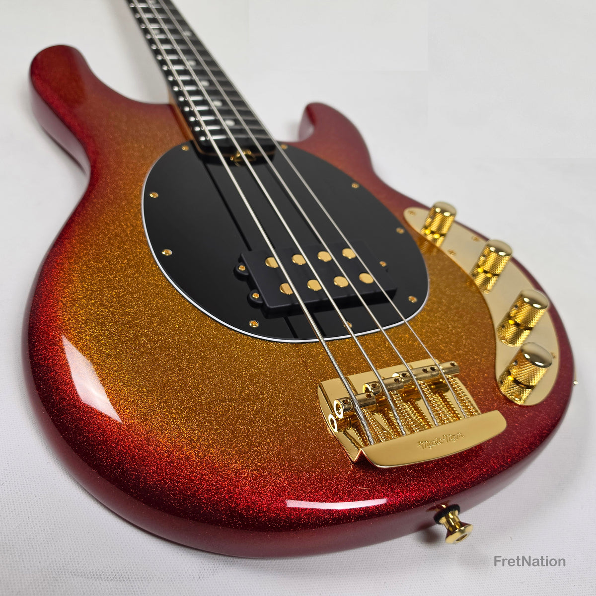 Ernie Ball Music Man StingRay Special 4-String Bass Cherry Punch SR4H 8.40lbs K05944 - Pre-Owned