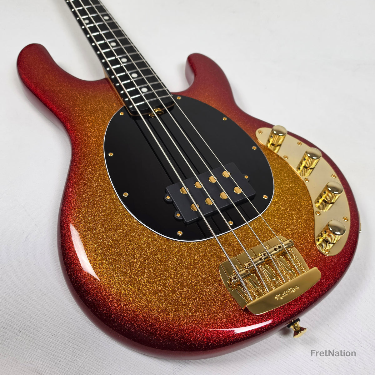 Ernie Ball Music Man StingRay Special 4-String Bass Cherry Punch SR4H 8.40lbs K05944 - Pre-Owned