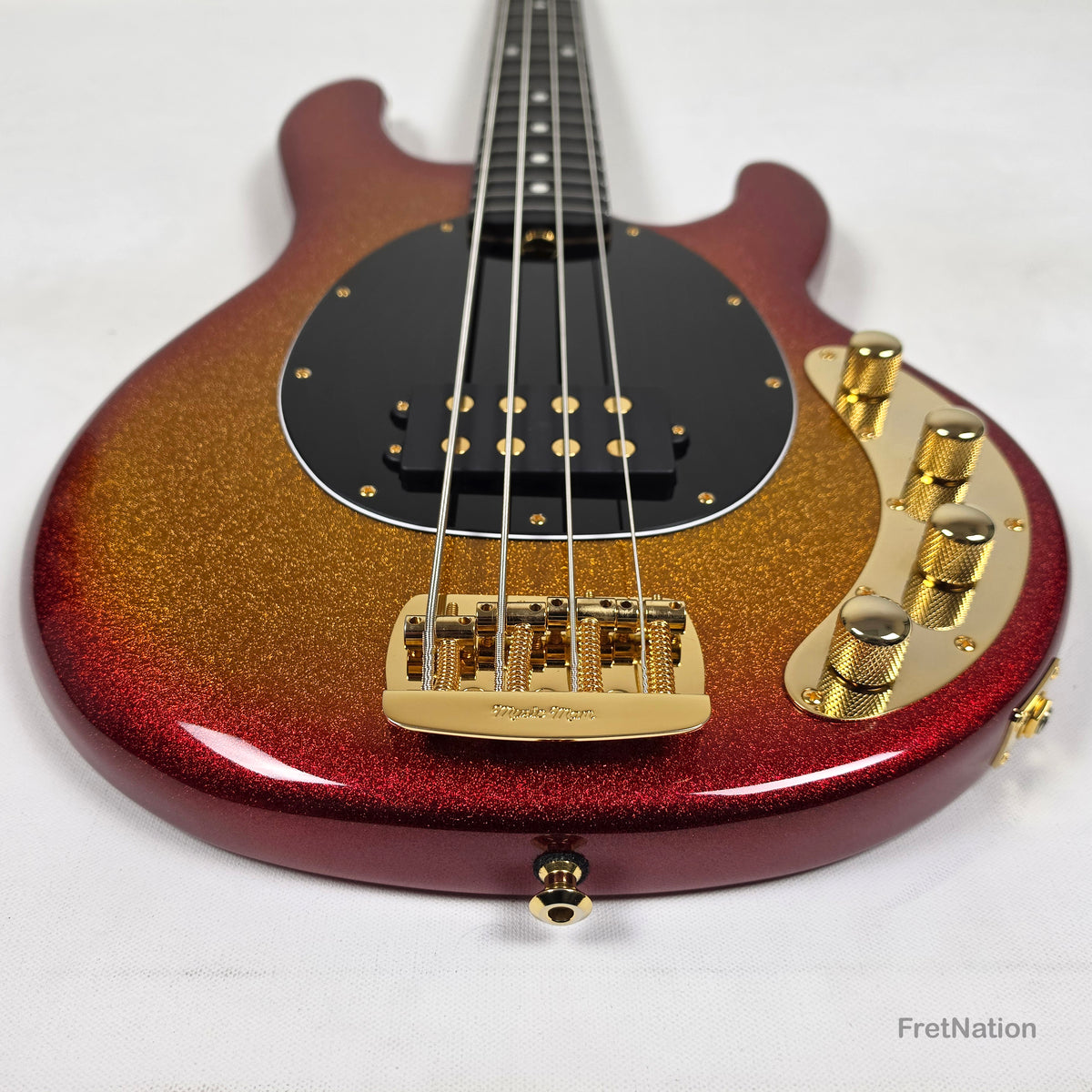 Ernie Ball Music Man StingRay Special 4-String Bass Cherry Punch SR4H 8.40lbs K05944 - Pre-Owned