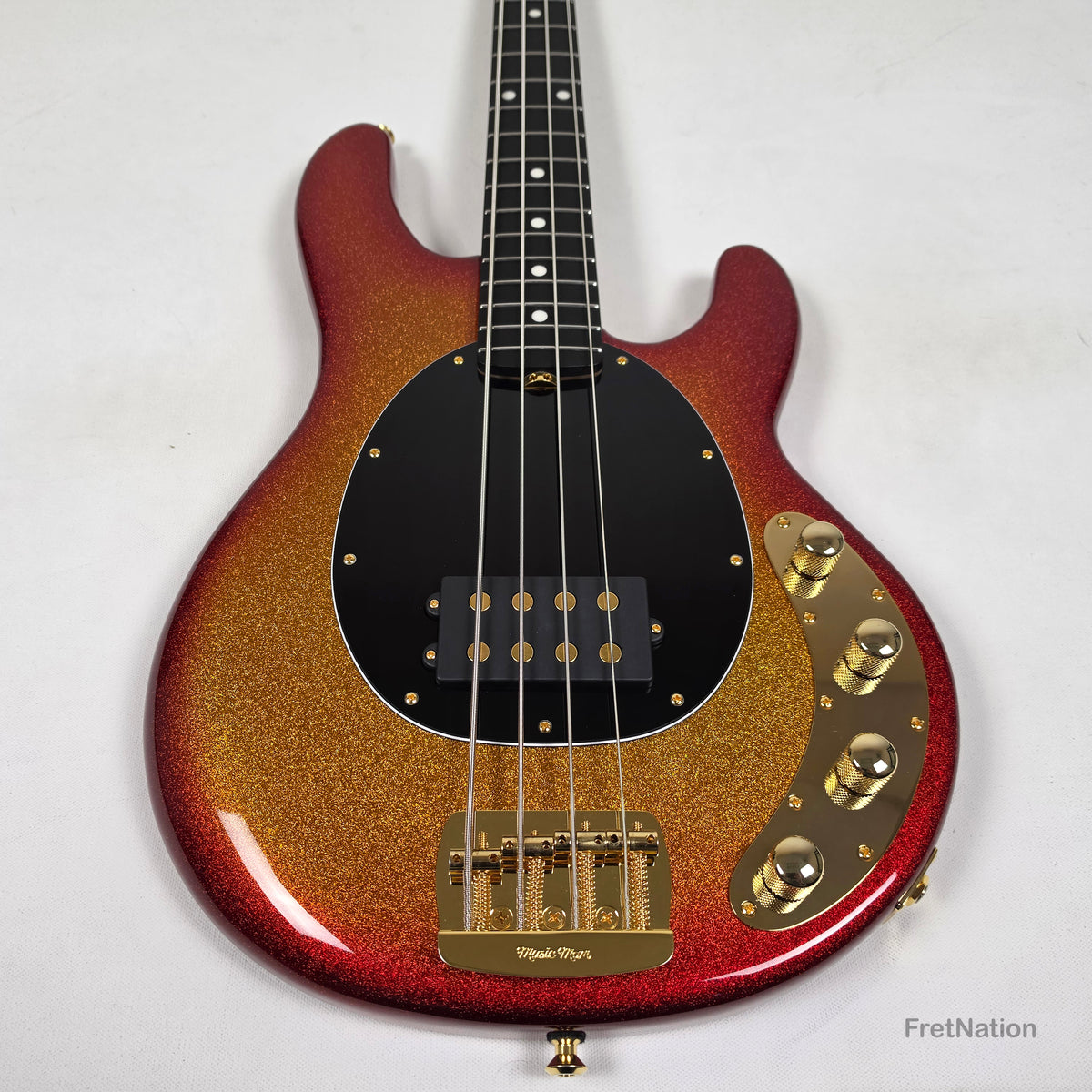Ernie Ball Music Man StingRay Special 4-String Bass Cherry Punch SR4H 8.40lbs K05944 - Pre-Owned