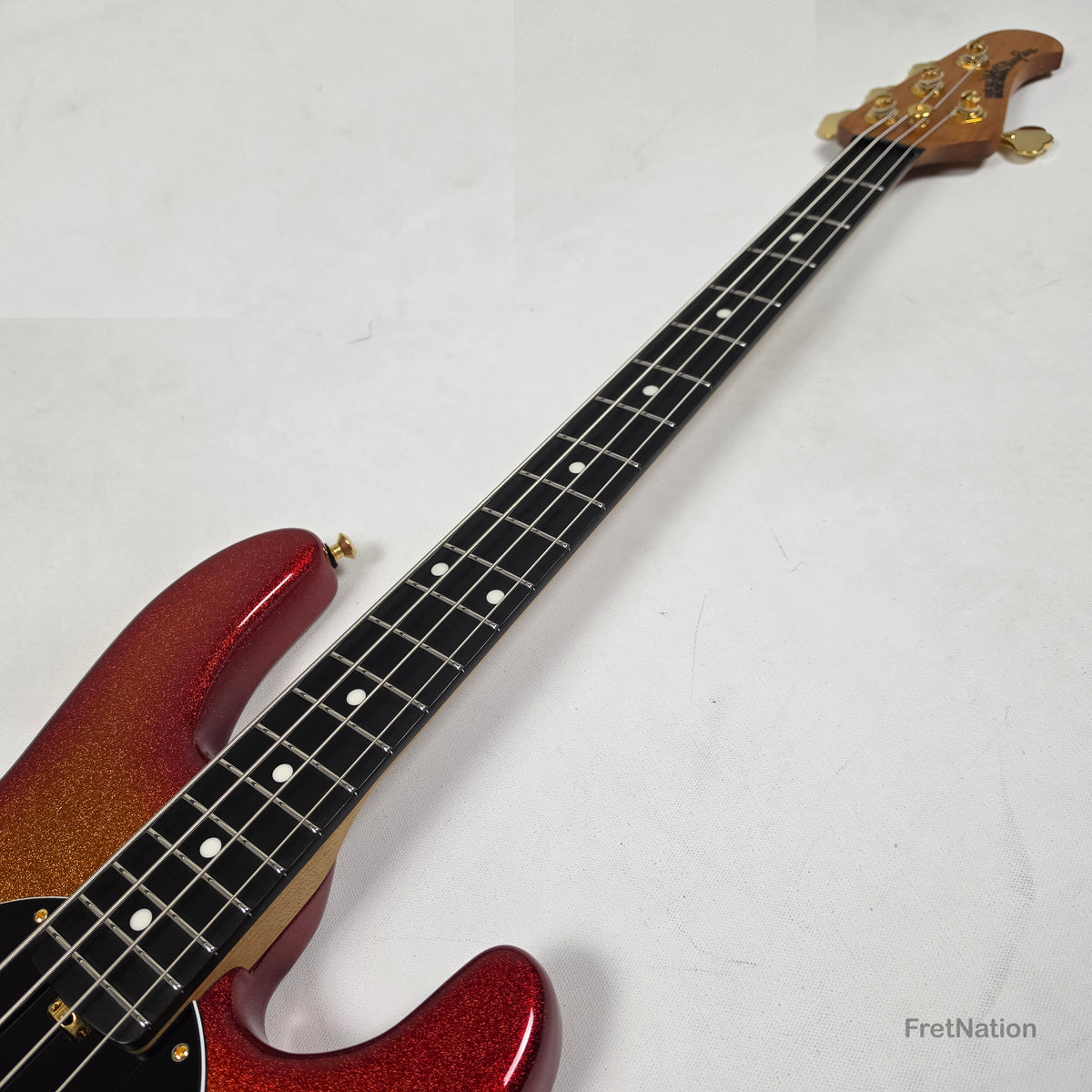 Ernie Ball Music Man StingRay Special 4-String Bass Cherry Punch SR4H 8.40lbs K05944 - Pre-Owned
