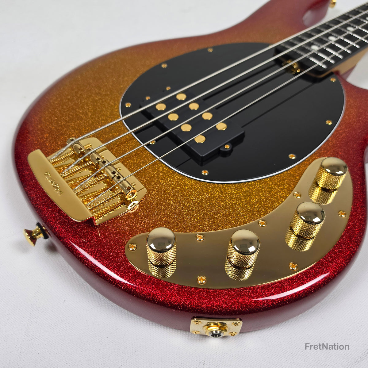 Ernie Ball Music Man StingRay Special 4-String Bass Cherry Punch SR4H 8.40lbs K05944 - Pre-Owned