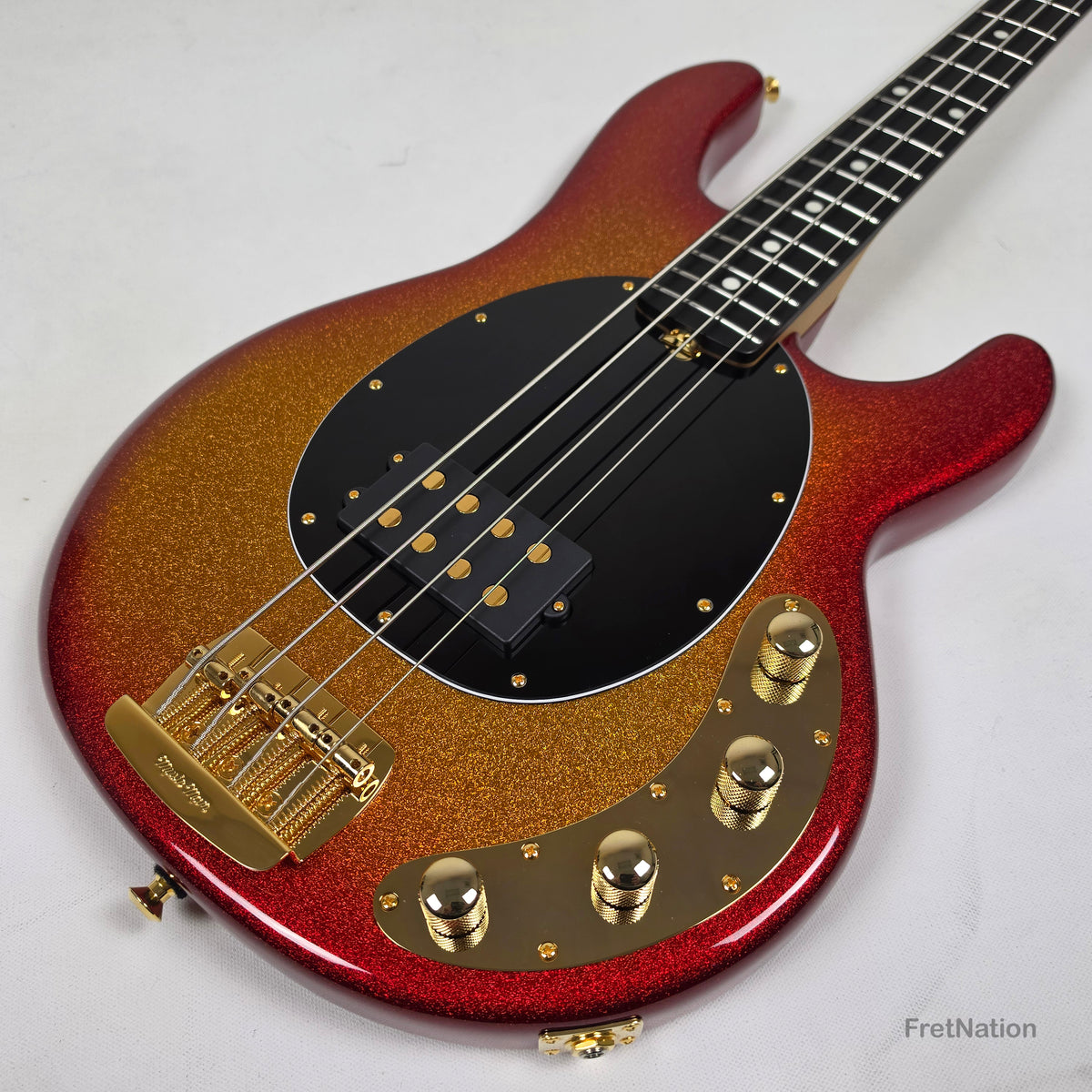 Ernie Ball Music Man StingRay Special 4-String Bass Cherry Punch SR4H 8.40lbs K05944 - Pre-Owned