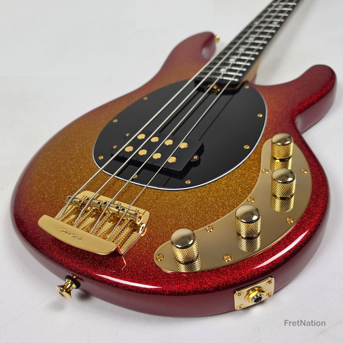Ernie Ball Music Man StingRay Special 4-String Bass Cherry Punch SR4H 8.40lbs K05944 - Pre-Owned
