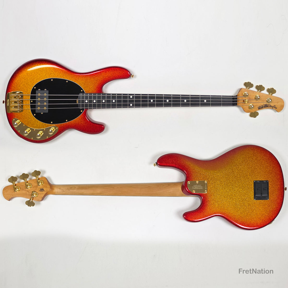 Ernie Ball Music Man StingRay Special 4-String Bass Cherry Punch SR4H 8.40lbs K05944 - Pre-Owned