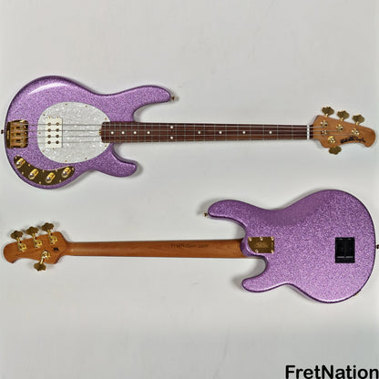 Music Man Ernie Ball Music Man StingRay Special 4-String Bass Amethyst Sparkle SR4H 8.16lbs F91387 - Pre-Owned