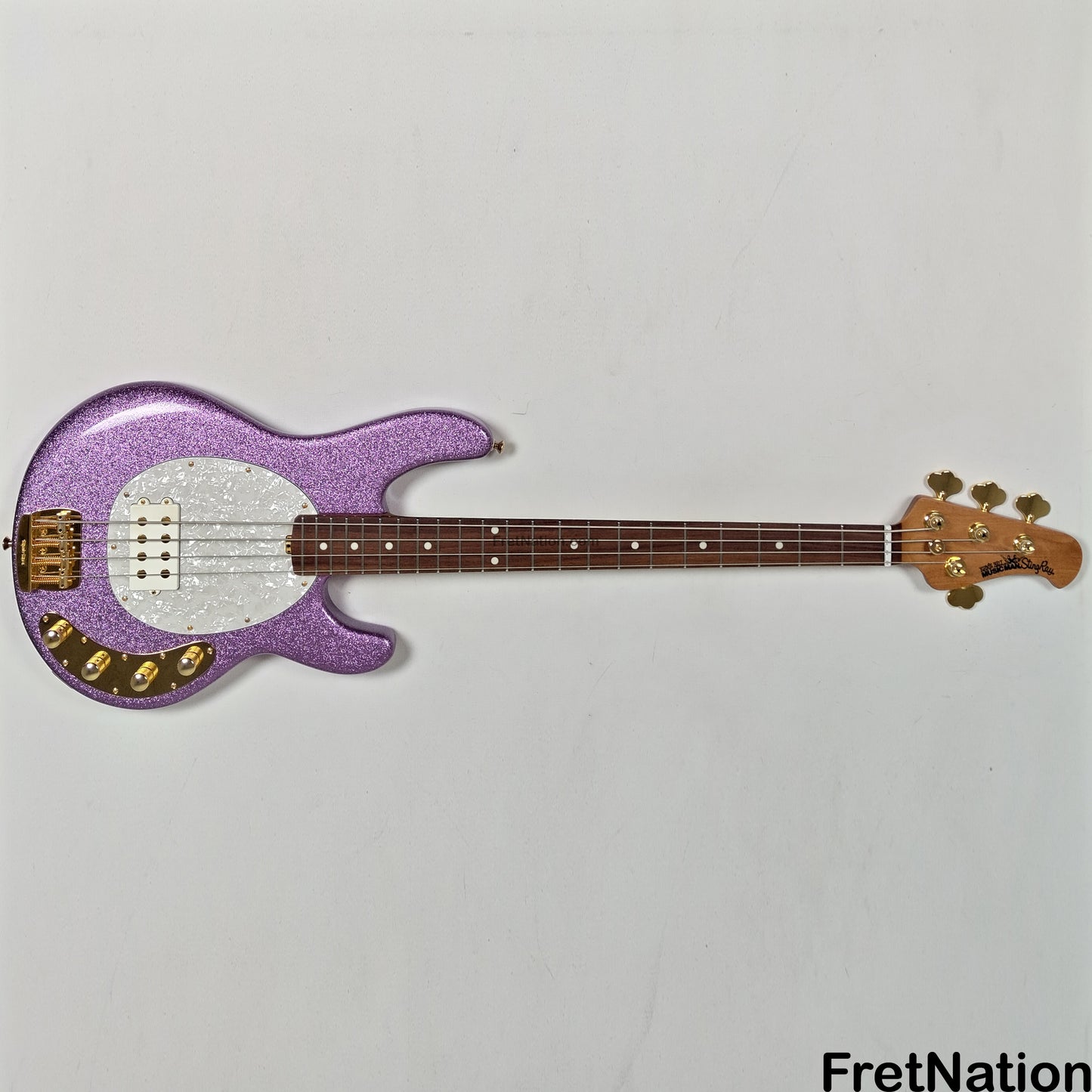 Music Man Ernie Ball Music Man StingRay Special 4-String Bass Amethyst Sparkle SR4H 8.16lbs F91387 - Pre-Owned