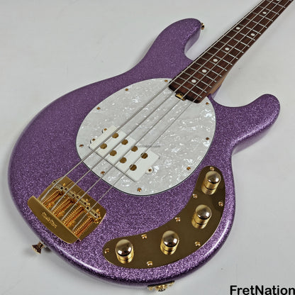 Music Man Ernie Ball Music Man StingRay Special 4-String Bass Amethyst Sparkle SR4H 8.16lbs F91387 - Pre-Owned
