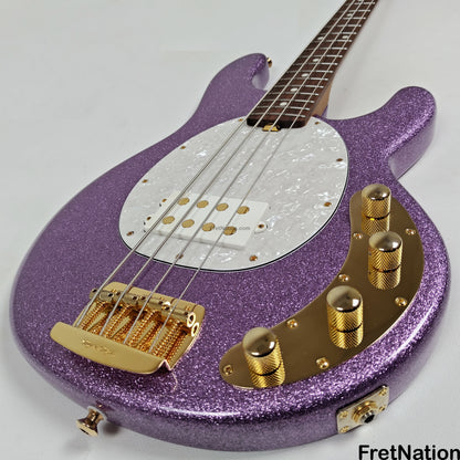 Music Man Ernie Ball Music Man StingRay Special 4-String Bass Amethyst Sparkle SR4H 8.16lbs F91387 - Pre-Owned