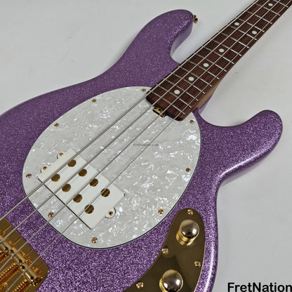 Music Man Ernie Ball Music Man StingRay Special 4-String Bass Amethyst Sparkle SR4H 8.16lbs F91387 - Pre-Owned
