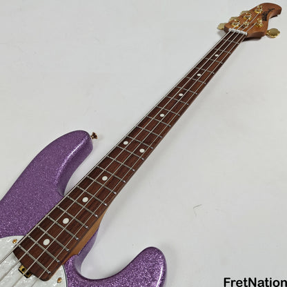 Music Man Ernie Ball Music Man StingRay Special 4-String Bass Amethyst Sparkle SR4H 8.16lbs F91387 - Pre-Owned