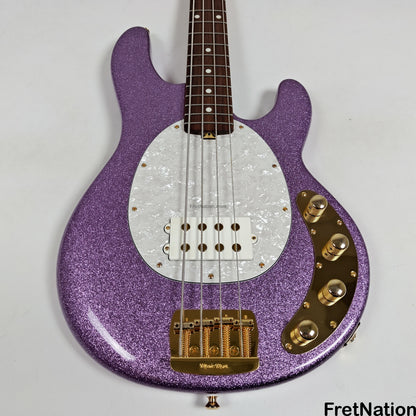 Music Man Ernie Ball Music Man StingRay Special 4-String Bass Amethyst Sparkle SR4H 8.16lbs F91387 - Pre-Owned