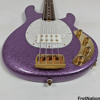 Music Man Ernie Ball Music Man StingRay Special 4-String Bass Amethyst Sparkle SR4H 8.16lbs F91387 - Pre-Owned