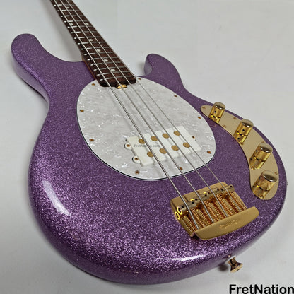 Music Man Ernie Ball Music Man StingRay Special 4-String Bass Amethyst Sparkle SR4H 8.16lbs F91387 - Pre-Owned