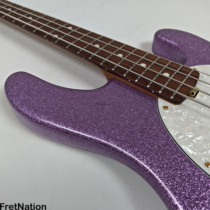 Music Man Ernie Ball Music Man StingRay Special 4-String Bass Amethyst Sparkle SR4H 8.16lbs F91387 - Pre-Owned