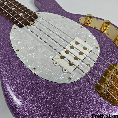 Music Man Ernie Ball Music Man StingRay Special 4-String Bass Amethyst Sparkle SR4H 8.16lbs F91387 - Pre-Owned