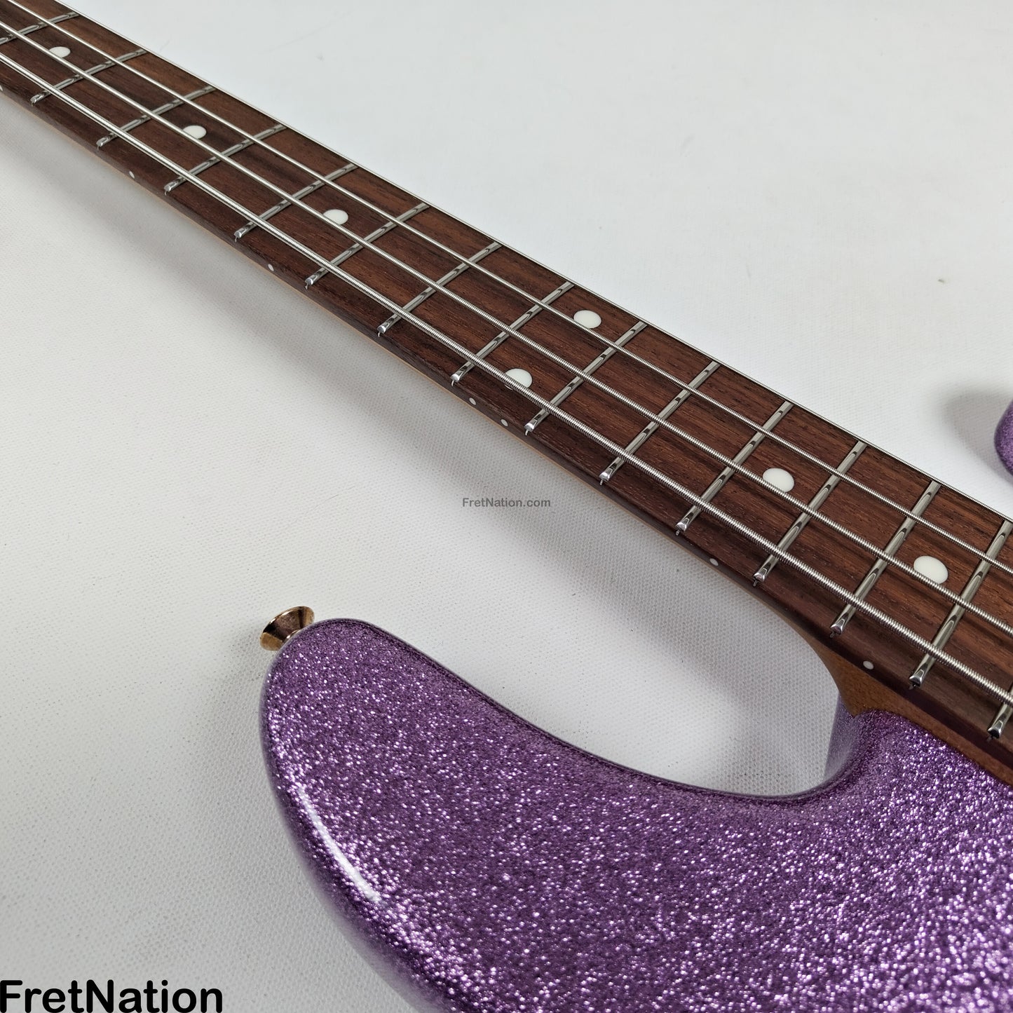 Music Man Ernie Ball Music Man StingRay Special 4-String Bass Amethyst Sparkle SR4H 8.16lbs F91387 - Pre-Owned