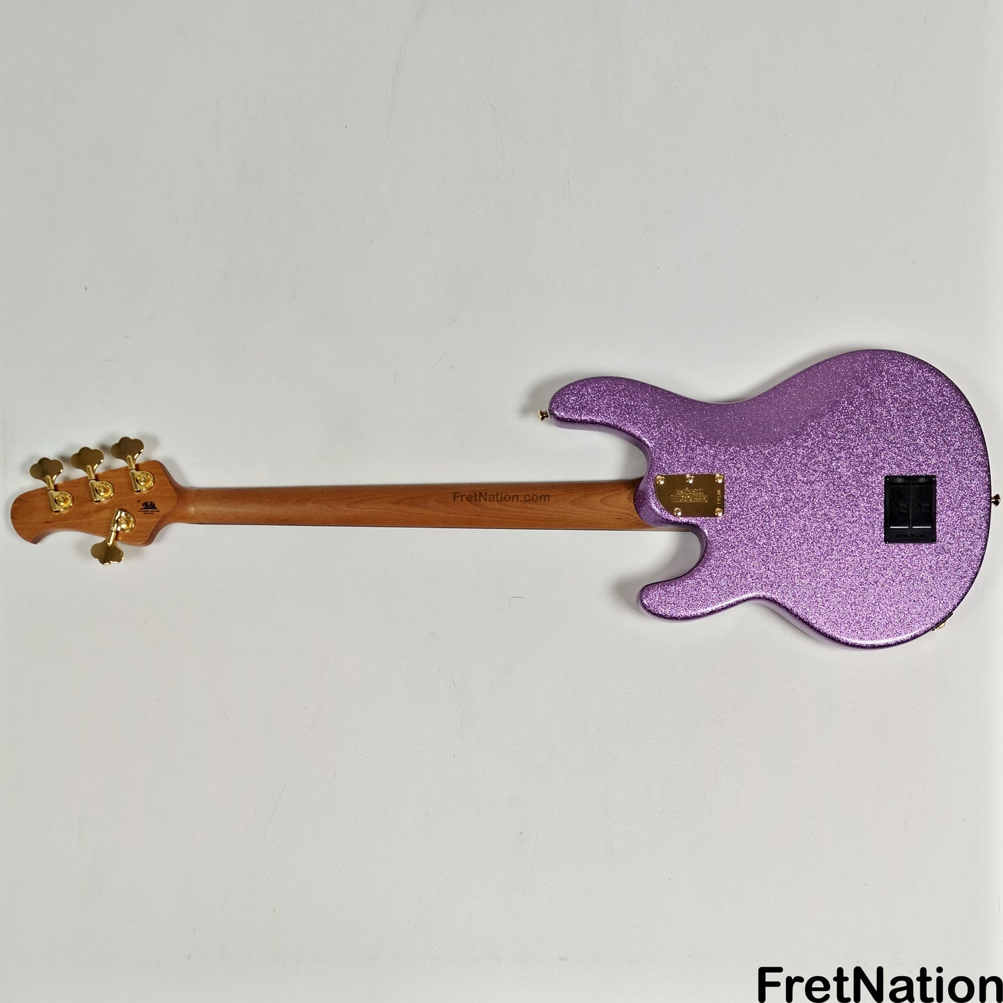 Music Man Ernie Ball Music Man StingRay Special 4-String Bass Amethyst Sparkle SR4H 8.16lbs F91387 - Pre-Owned