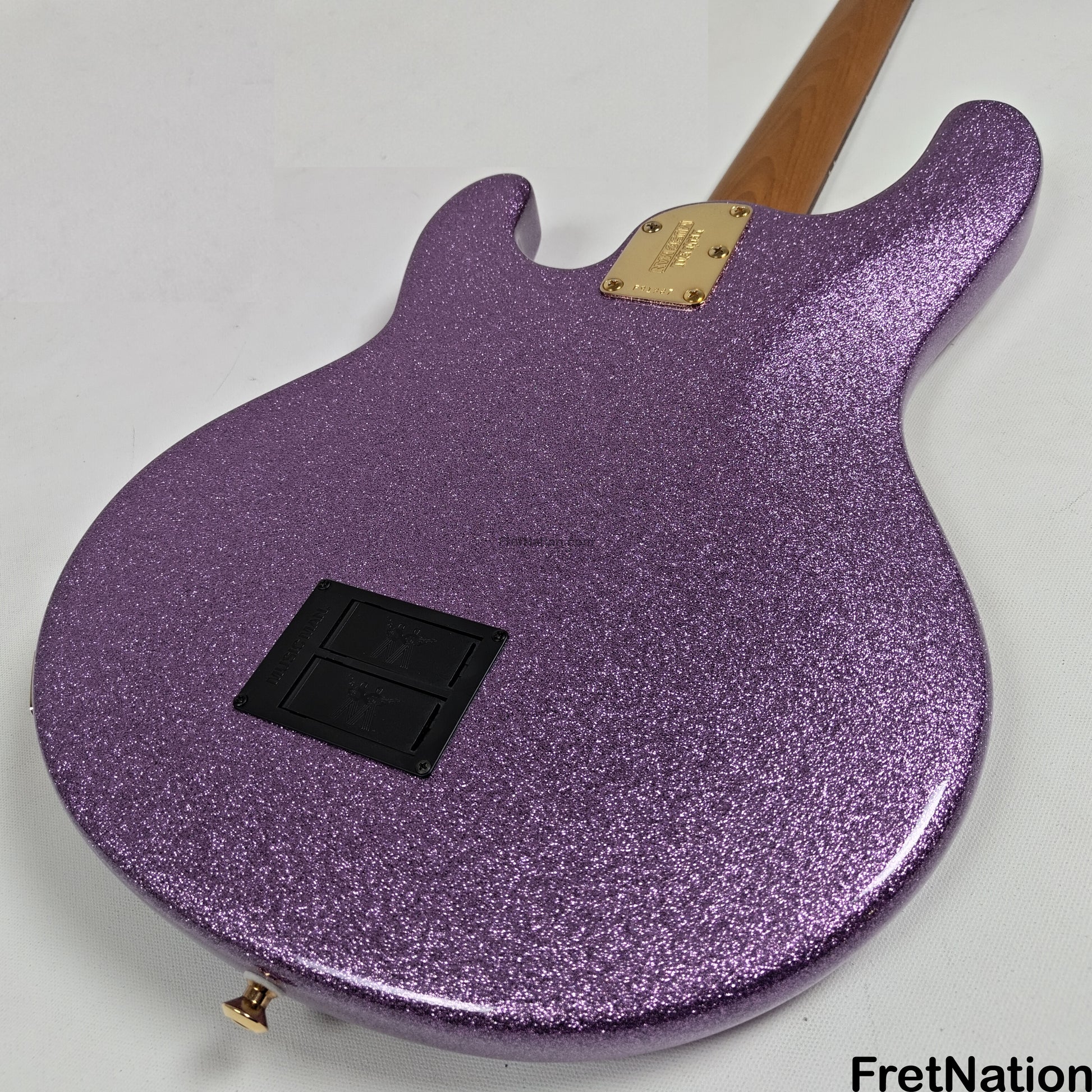 Music Man Ernie Ball Music Man StingRay Special 4-String Bass Amethyst Sparkle SR4H 8.16lbs F91387 - Pre-Owned